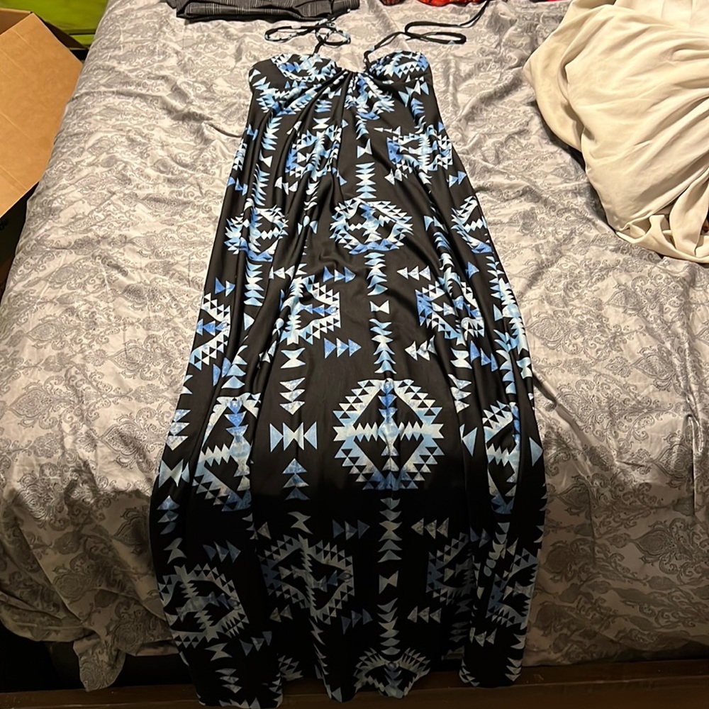 Halter long dress